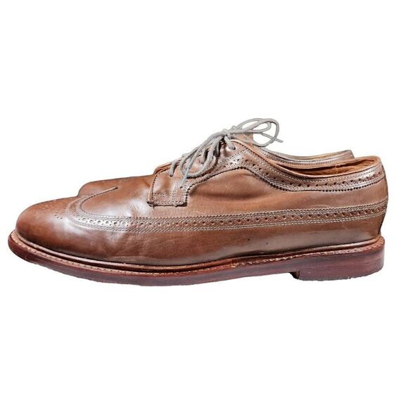 Florsheim Limited Men\'s Brown Veblen Wingtip Leather Oxford Shoes Size 12 main image 5
